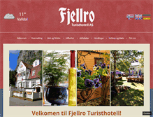 Tablet Screenshot of fjellro.no